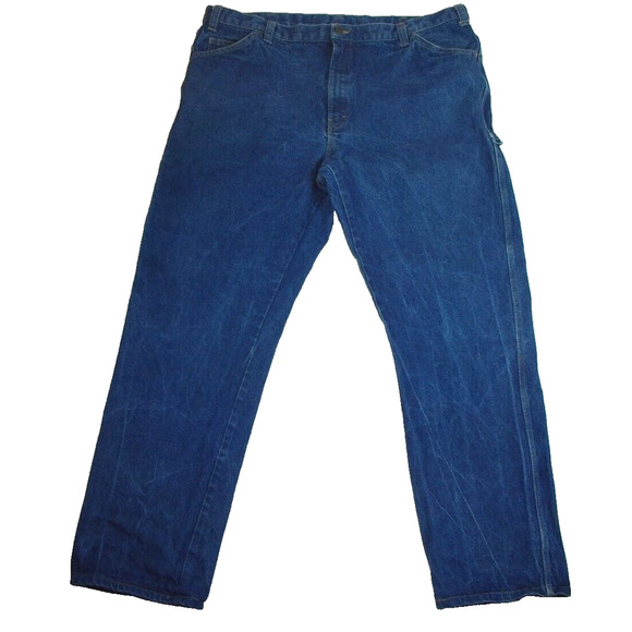 Dickies FR Jeans Men 44x33 Flame Resistant Heavy Duty Carpenter Utility Workwear - Picture 1 of 10